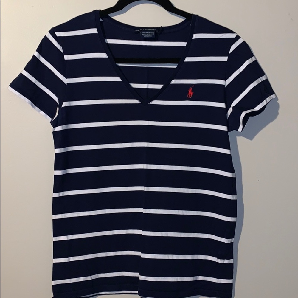 Ralph Lauren Sport V Neck Shirt Size M PreLoved